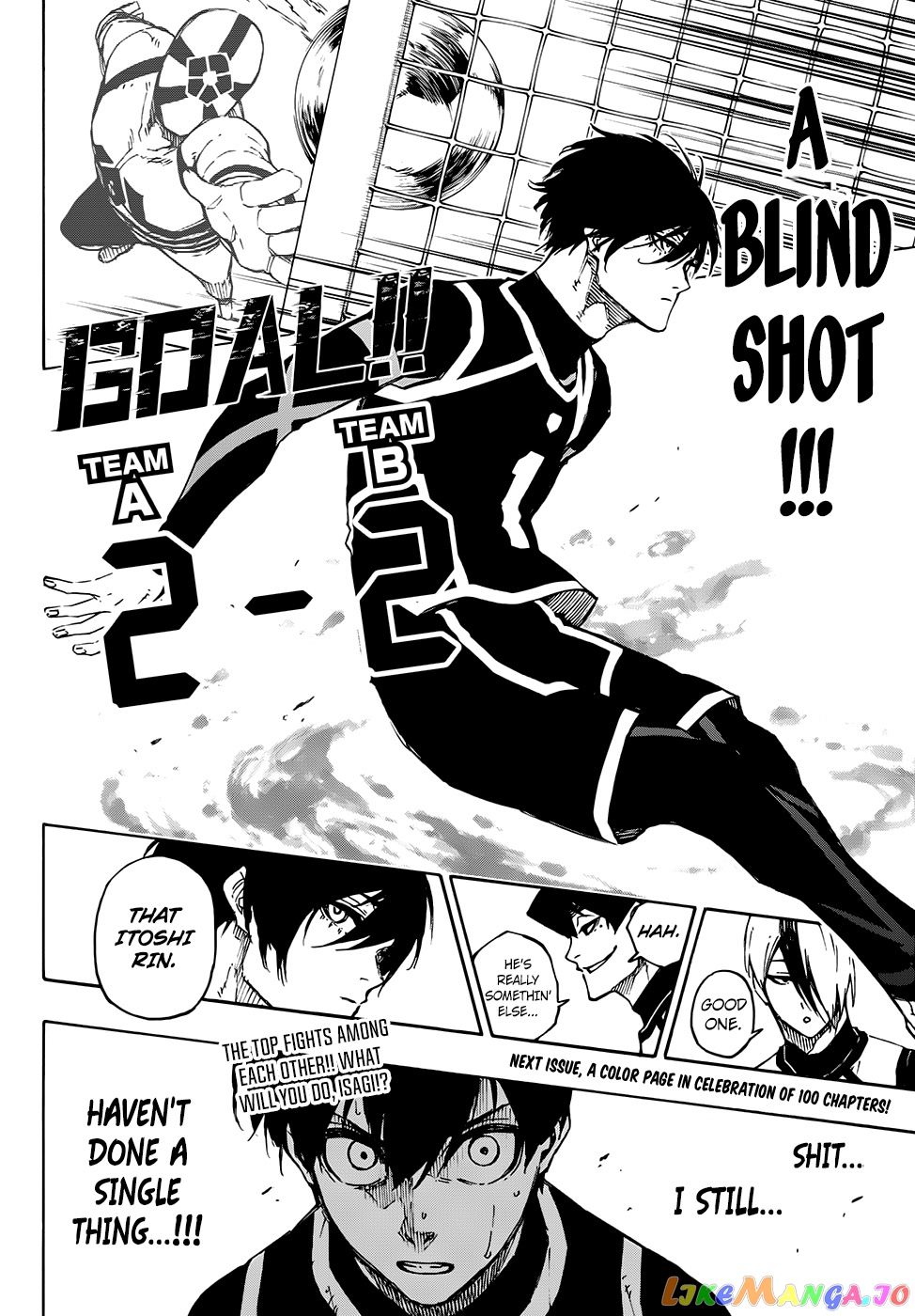 Blue Lock Chapter 99 image 18